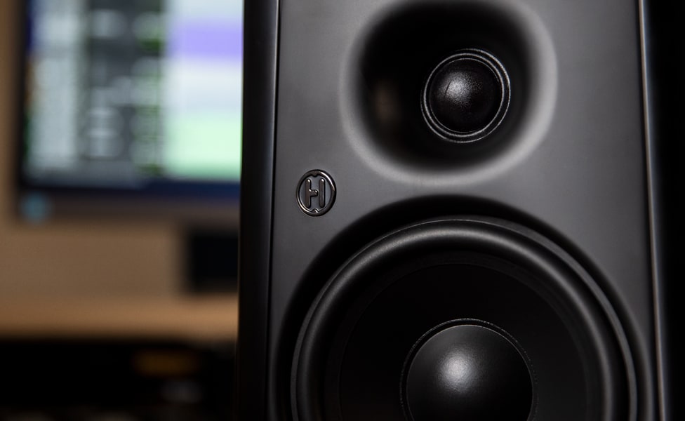 Harbinger VARI 500 Series Studio Monitor Speaker Close Up