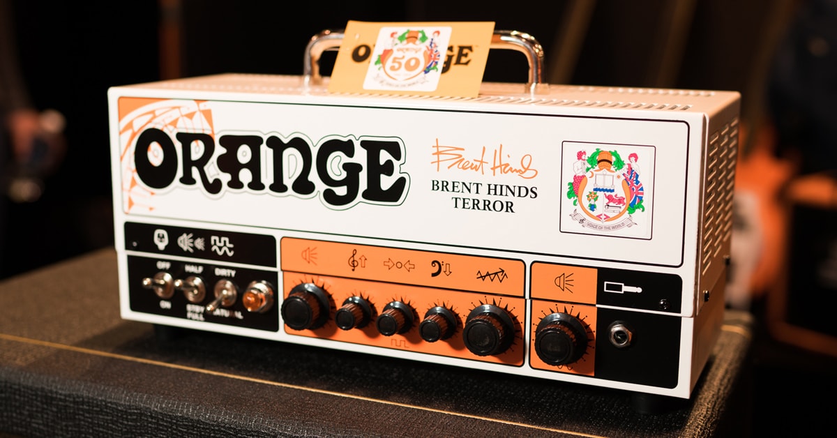 Orange Amplifiers Introduces the Brent Hinds Terror 15 Watt Guitar Amp Head