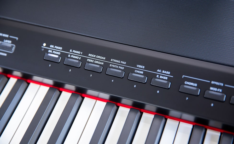 Onboard Sound Selection on Williams Allegro IV Digital Piano
