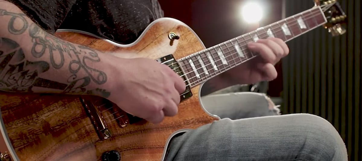 Josh Smith Demos the Gibson Les Paul KOA - Solid Body