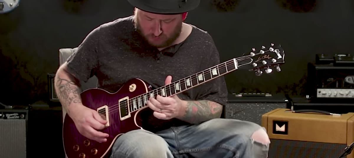 Josh Smith Demos the Gibson Custom Les Paul Custom Pro Purple Edge