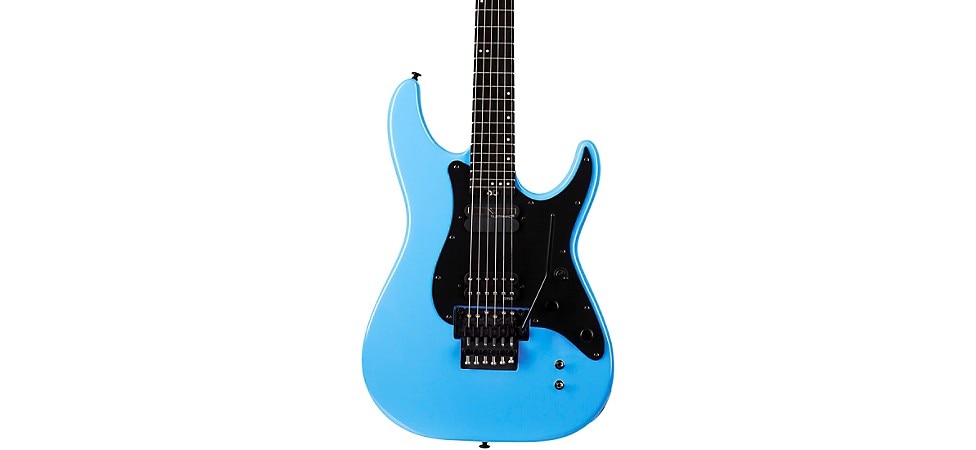 Schecter Guitar Research Sun Valley Super Shredder FR S Electric Guitar in Riviera Blue