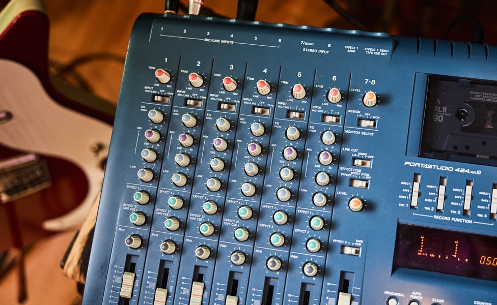 TASCAM Portastudio 424 MkIII Channel Strips