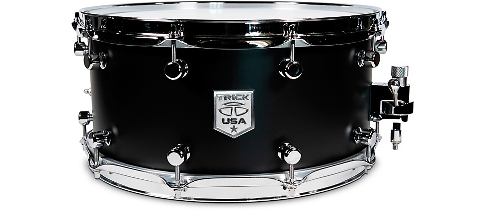 Trick Titanium Snare Drum in Black