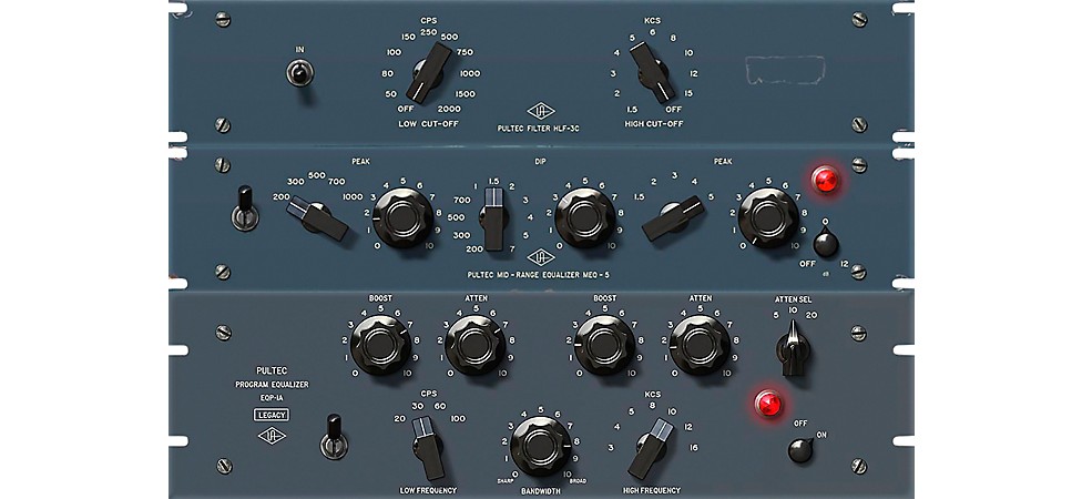 Universal Audio Pultec Passive EQ Collection Plug-in