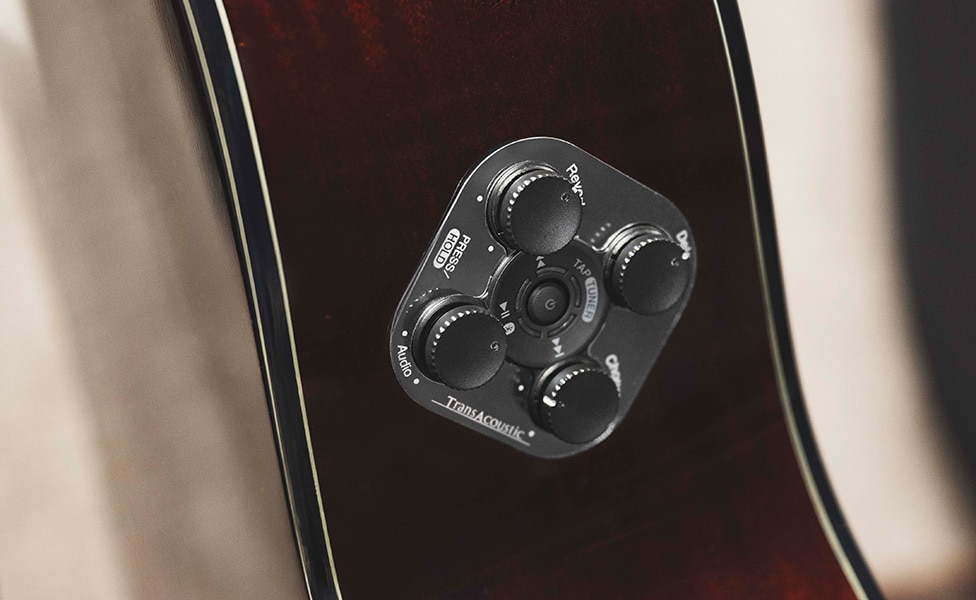 Yamaha TransAcoustic TAG1 C Acoustic-Electric Guitar On-Board Controls