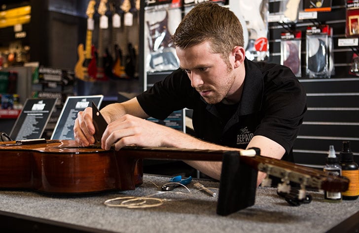 guitar center repair