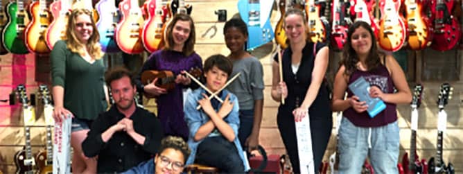 We Partner with Community Organizations to Spread the Positive Impact of Making Music