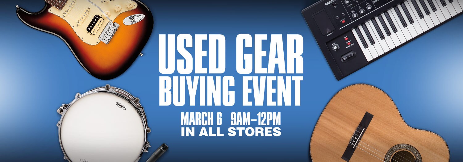 Trade In Trade Up Save 10 percent on something new when you trade in used or vintage gear for trade credit. View exclusions and limitations