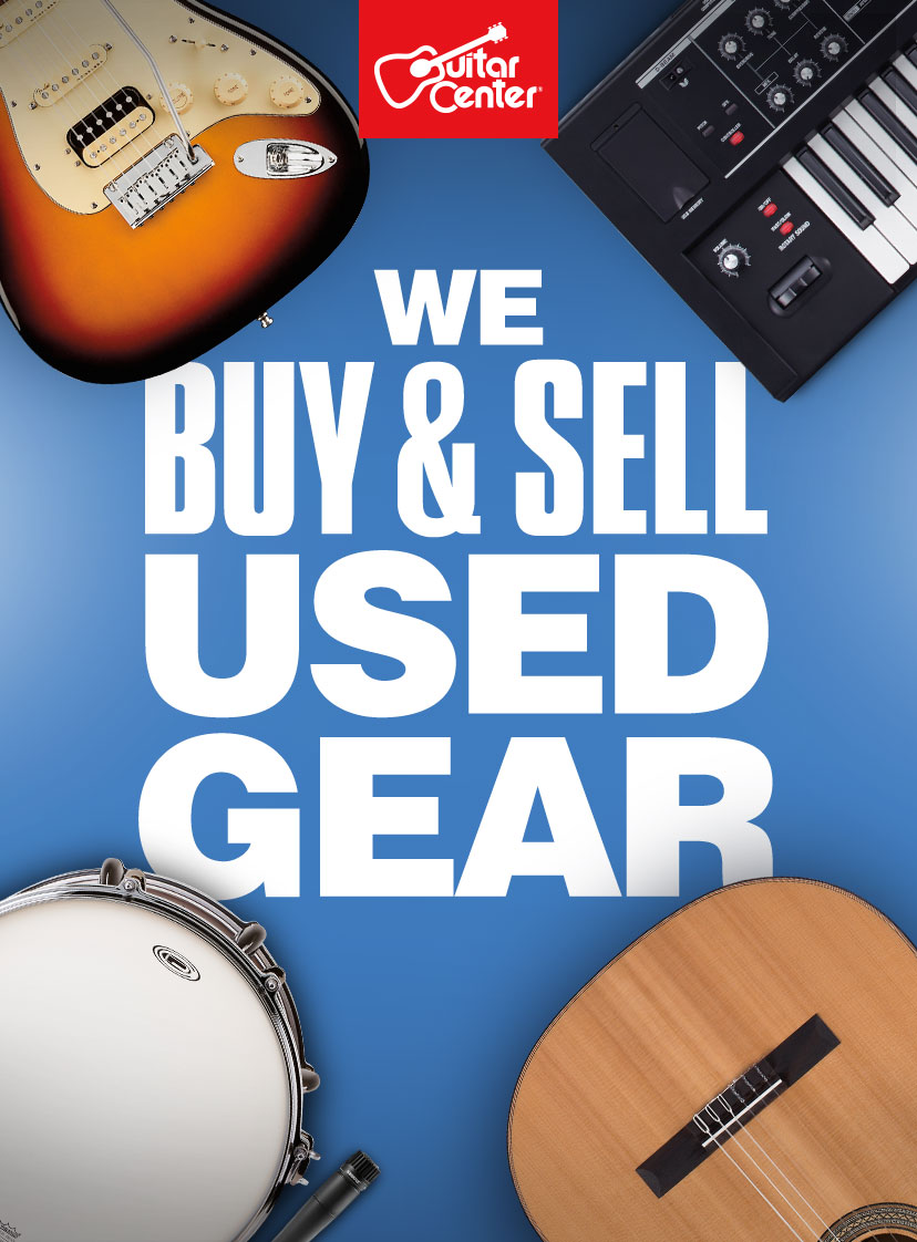 We buy and sell used gear