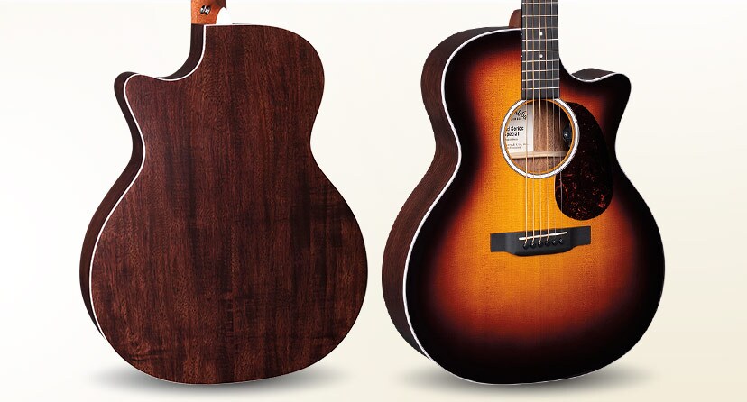 Exclusive Martin Special GPC Road Series. A versatile acoustic-electric in beautiful gloss burst. Shop now