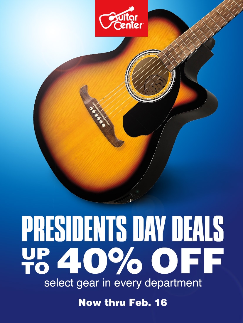Presidents Day Deals. Up to 40% off select gear in every department. Now thru Feb. 16. Get details
