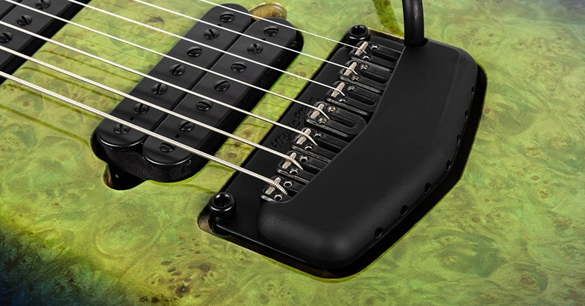 Ernie Ball Music Man Majesty BFR 7-String Fishman Powerbridge Piezo Saddles