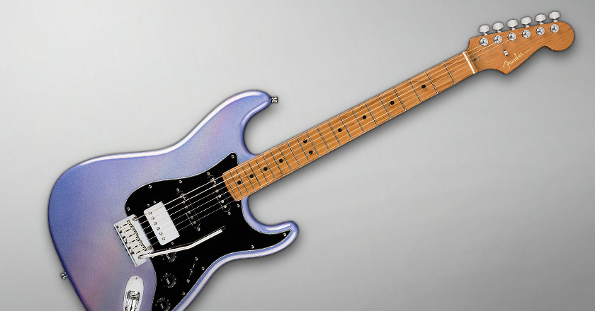 Fender 70th Anniversary American Ultra HSS Stratocaster Amethyst Finish