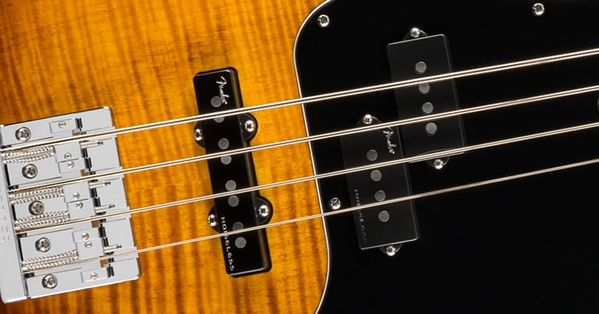 : Fender American Ultra Tiger's Eye P-Bass Pickups