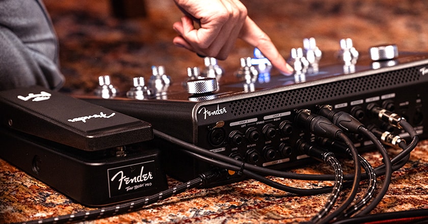 Fender Tone Master Pro Rear I/O Connections