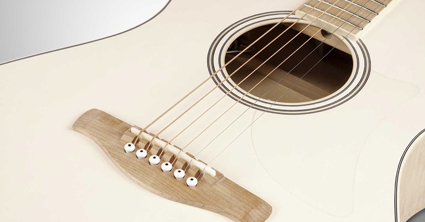 Ibanez AAM370E Advanced Auditorium Acoustic-Electric Guitar Bridge