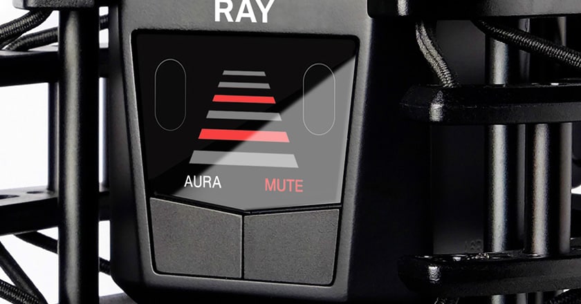 LEWITT RAY Condenser Microphone Mute Button
