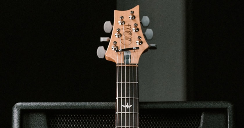 PRS Dead Spec Silver Sky Headstock
