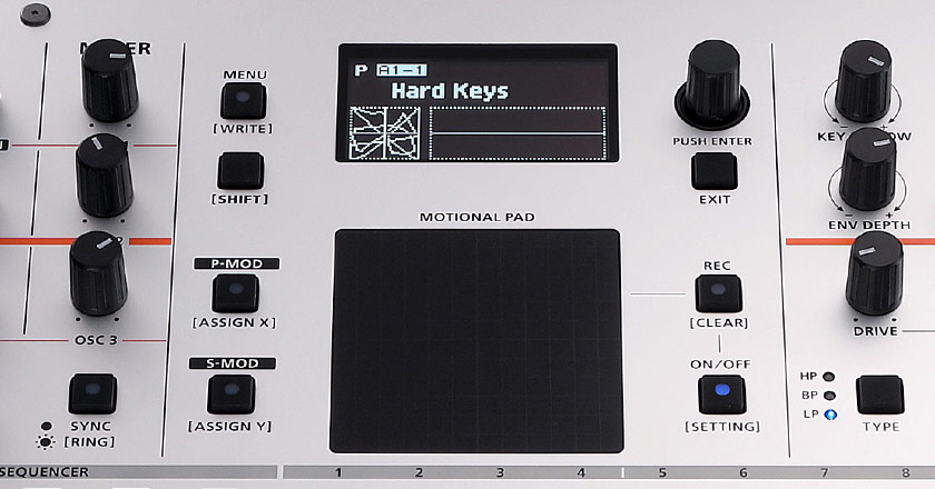 Roland GAIA 2 Motional Pad and Screen