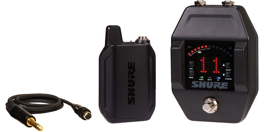 Shure GLXD+ Guitar Pedal Wireless System