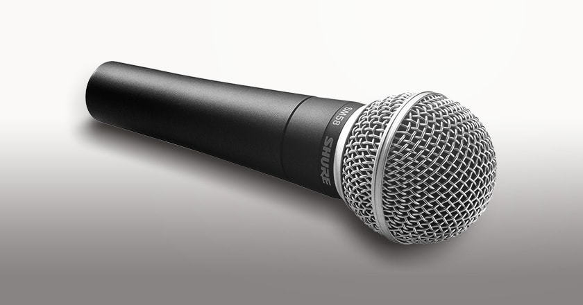 Shure SM58 Handheld Dynamic Microphone