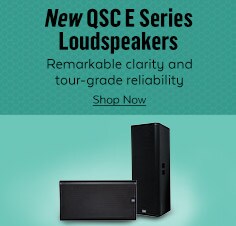 QSC E Series Loudspeakers