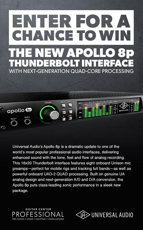 GC Pro Sweeps - New Apollo 8p Thunderbolt Interface