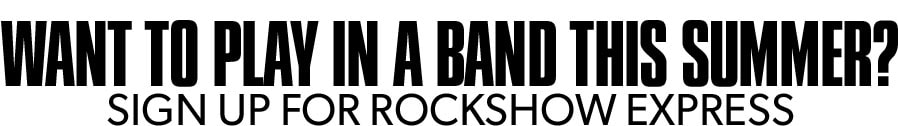 want to play in a band? sing up for Rocketshow express