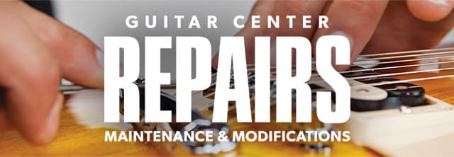 Guitar Center repairs maintenance and modification