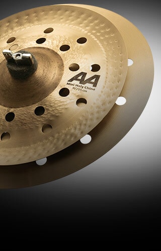 China, Splash and Effects Cymbals.