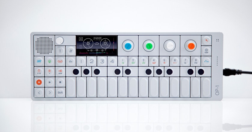 OP-1 synth with 4-track recording