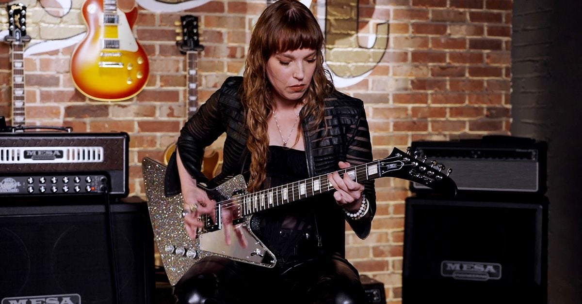 Lzzy Hale on Her New Epiphone Explorer Custom Signature Guitar and Finding Your True Self