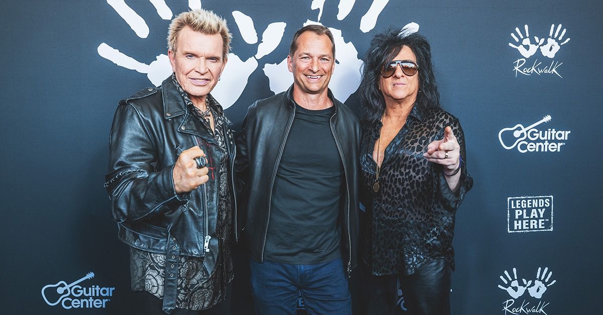 Billy Idol and Steve Stevens Inducted into 2026 Rockwalk Class of Legends