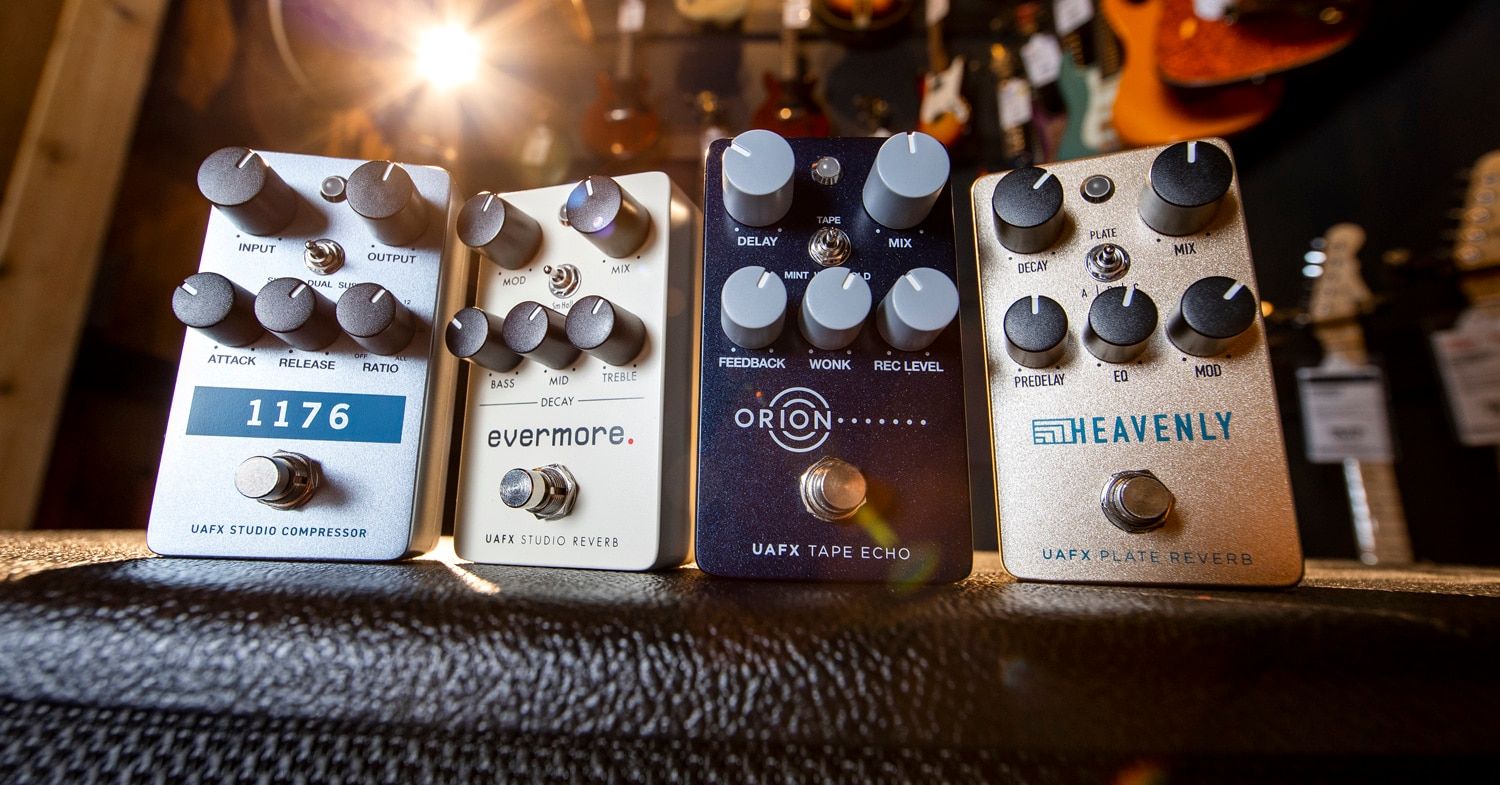 A Guide to Universal Audio's UAFX Pedals
