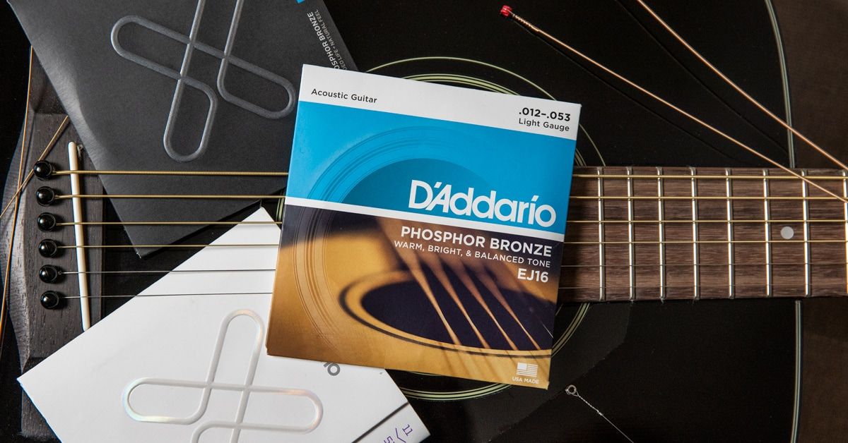 A Guide to D'Addario Acoustic Guitar Strings