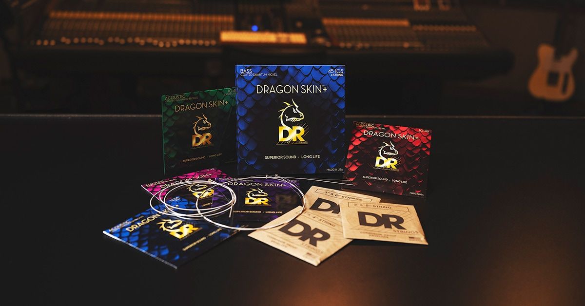 DR Dragon Skin+ Electric and Acoustic Guitar Strings | Hands-on Review