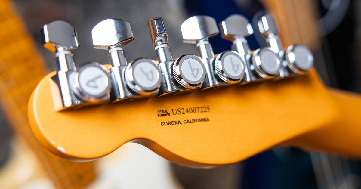 JUNK-FENDER HH E SERIAL 年1986 How to Decode Fender Serial Numbers