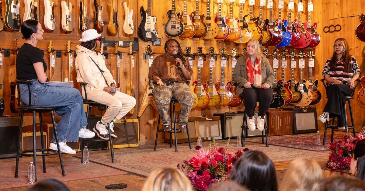 Guitar Center and She Is The Music Host Women on Record Event