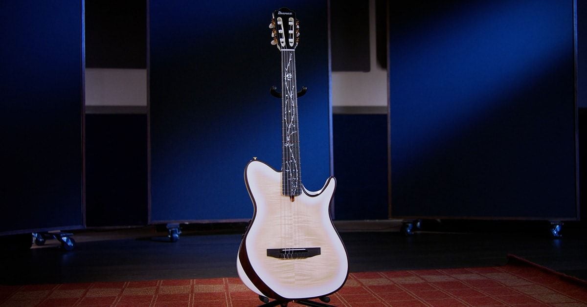Has Tim Henson Reinvented the Nylon-String Guitar? Dre DiMura Takes the Ibanez TOD100FMN for a Spin