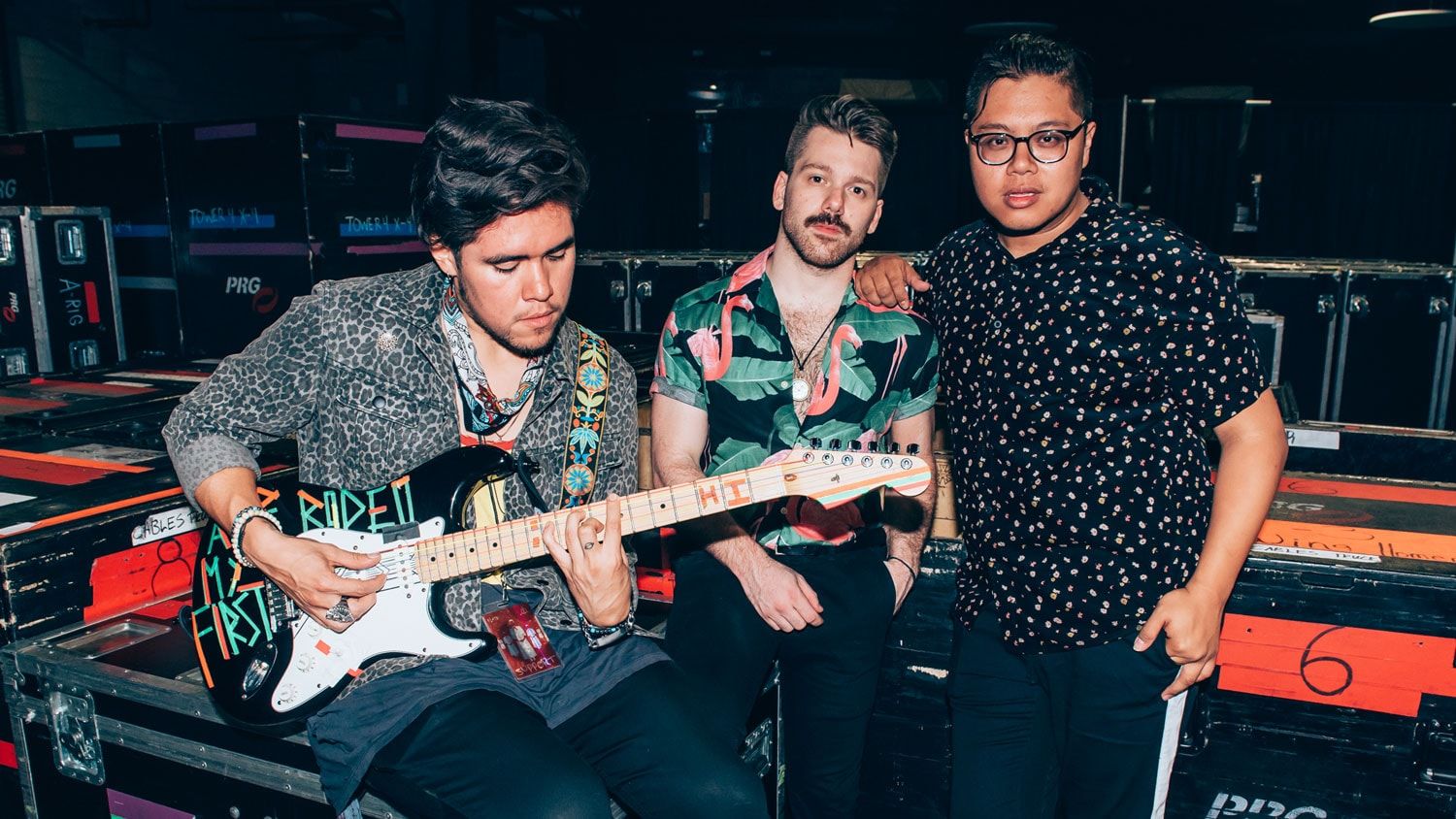 A R I Z O N A: Backstage at Staples Center