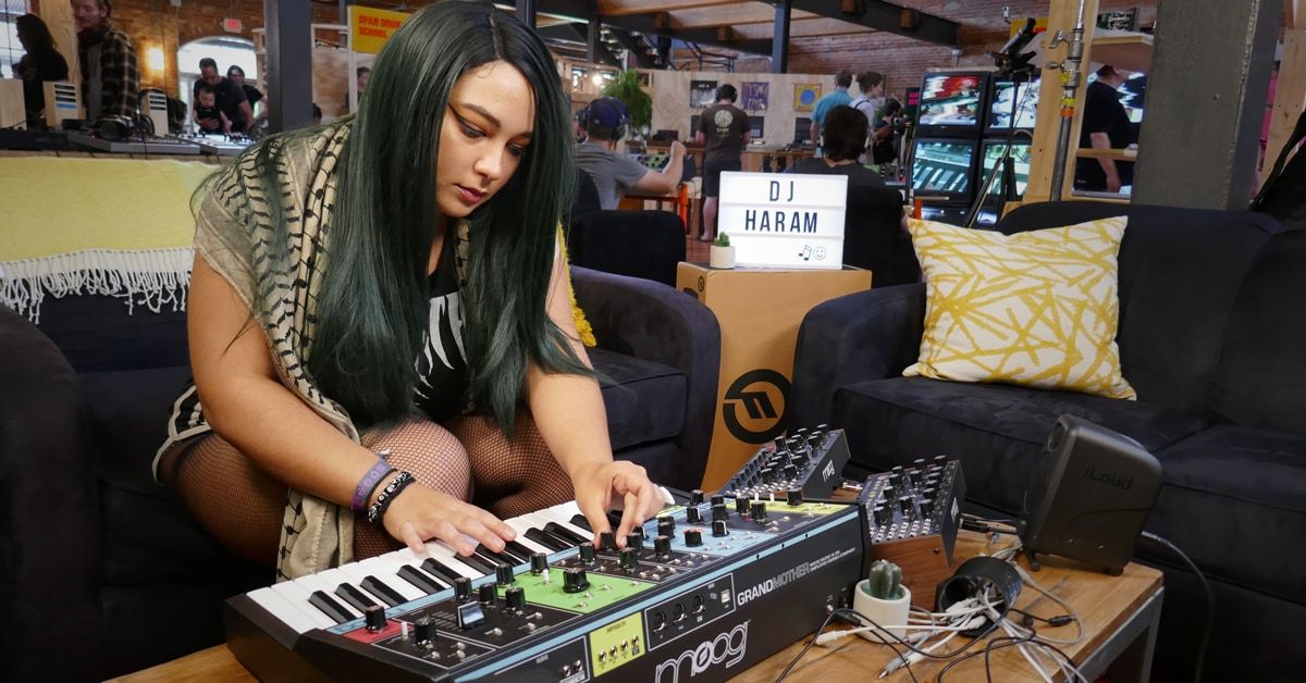 DJ Haram at Moogfest 2018