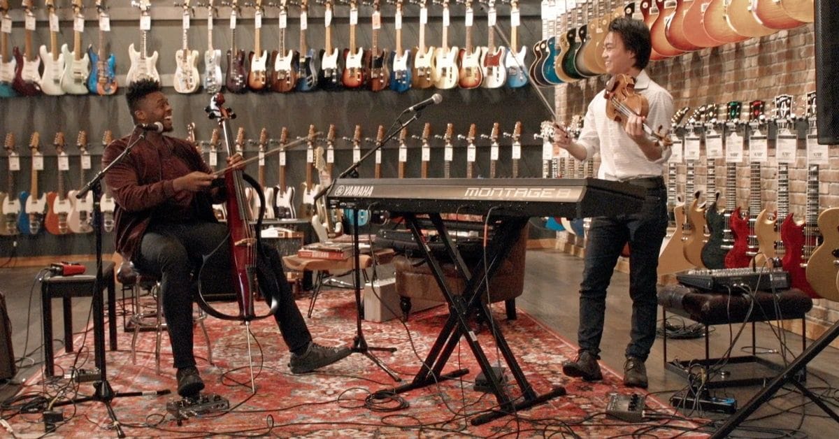 NPR’s From The Top Brings Together Pentatonix’s Kevin Olusola and Ray Ushikubo at Guitar Center Hollywood