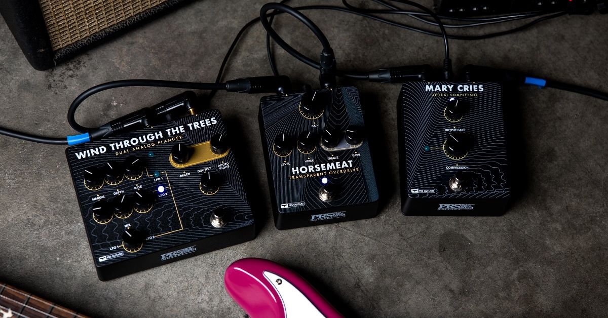 Playing With Pedals | PRS Enters the Effects Game