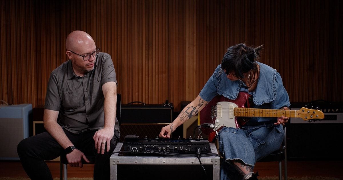 Yvette Young Creates Soundscapes with the Helix Stadium XL