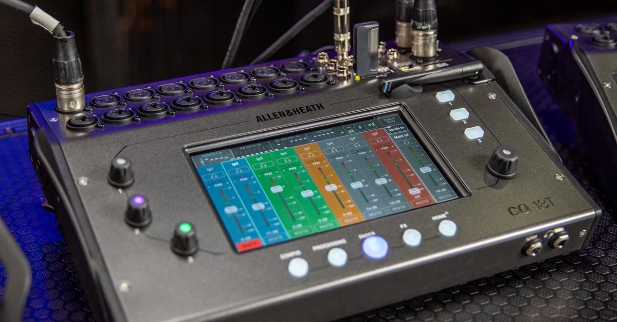 From Classic Rock to Desktop | Allen & Heath CQ Series Digital Mixers