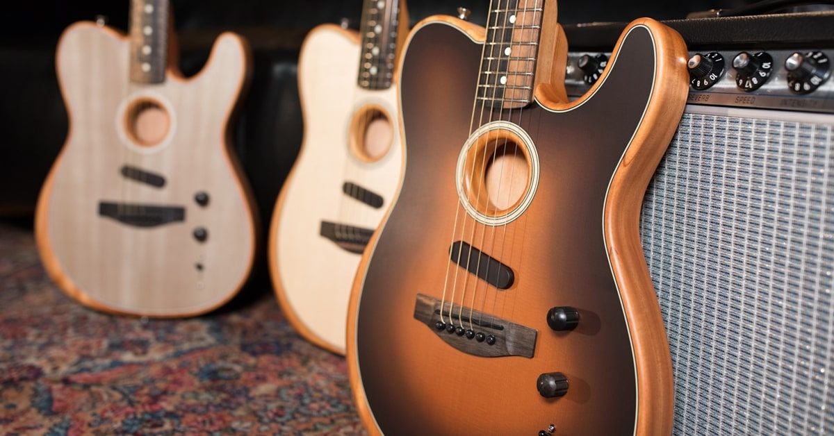Fender Unveils American Acoustasonic Telecaster