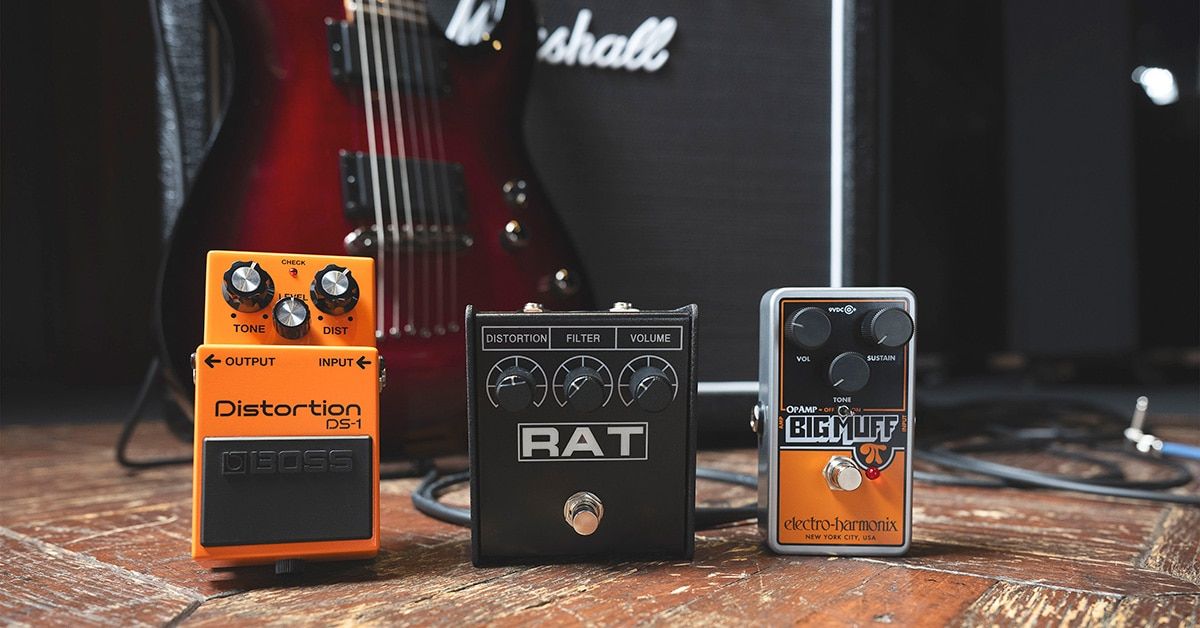 Top 5 Most Popular Distortion Pedals