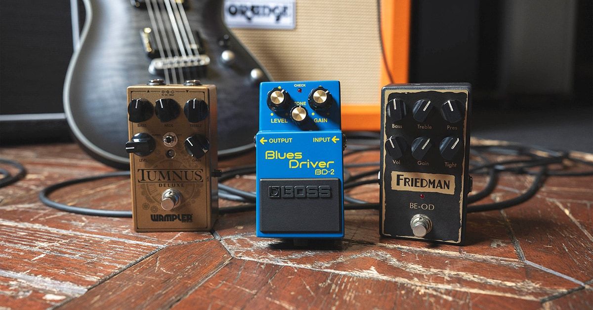 Top 5 Most Popular Overdrive Pedals