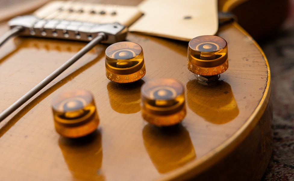 1953 Gibson Les Paul Volume and Tone Control Knobs